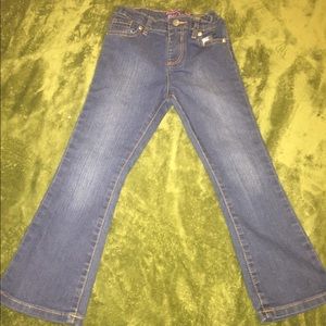 Girls blue jeans